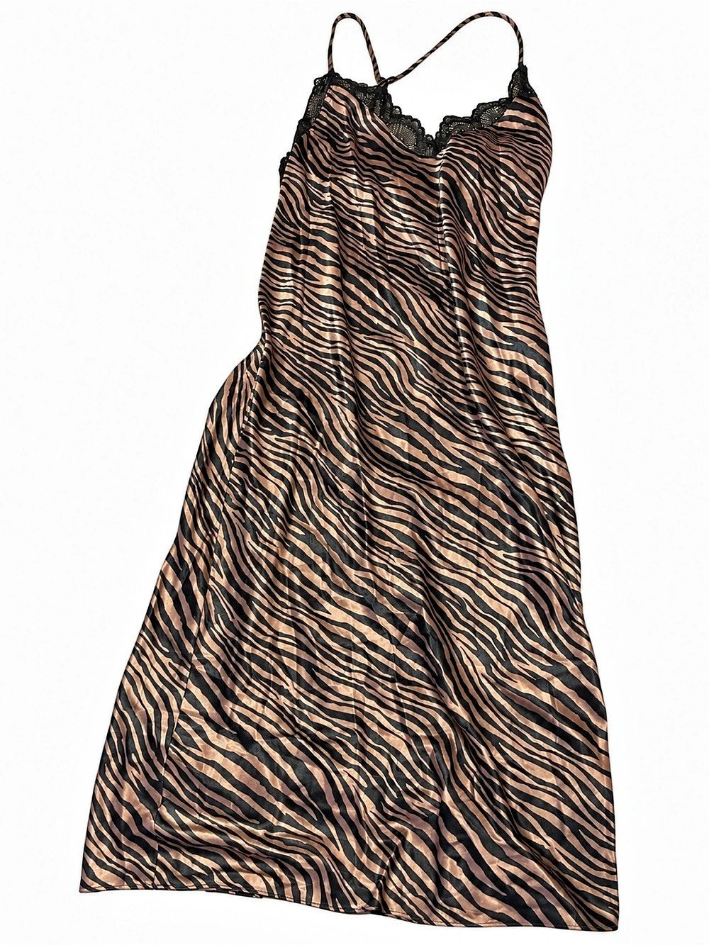 Zebra Print Maxi Dress Size XL NWT